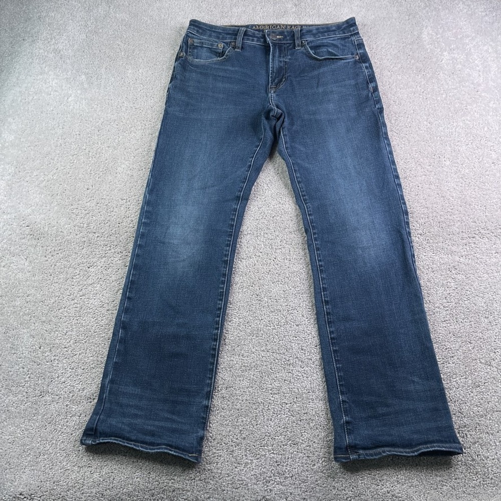 American Eagle Jeans Mens 31x32 Blue Original Bootcut 360 Extreme Flex Denim